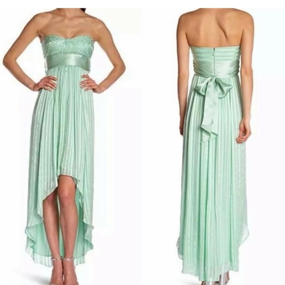 BCBG Dress (Alicia Opaline Green) Size 4 - Picture 2 of 8